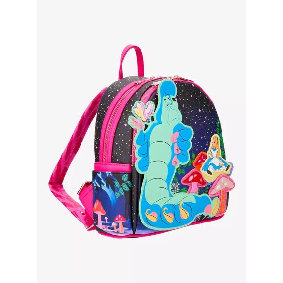 Loungefly Disney Alice in Wonderland Caterpillar & Alice Mini Backpack main image 5